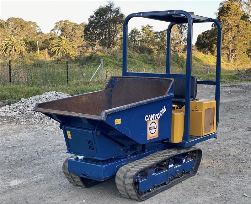 Photo 2. Canycom S100 1T tracked diesel dumper dump truck