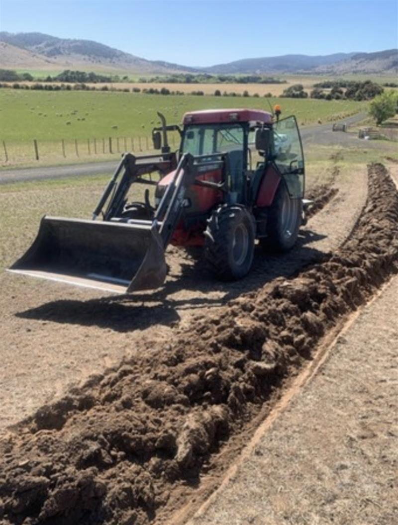 Photo 2. McCormick CX105 tractor