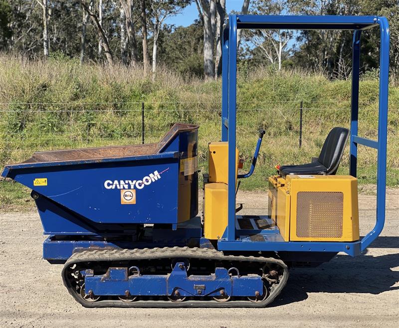Photo 2. Canycom S100 1T tracked diesel dumper dump truck