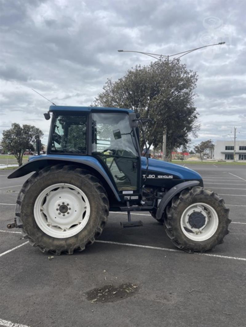 Photo 2. New Holland TL80 tractor