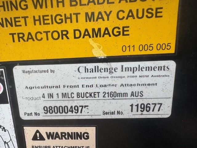 Photo 4. Challenge 980004975 2160mm mlc 4in1 bucket