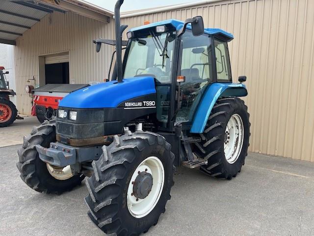 Photo 4. New Holland TS90 Cab tractor