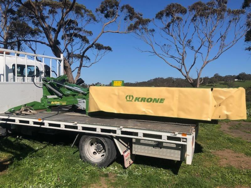 Photo 4. Krone AMR280 cultivator