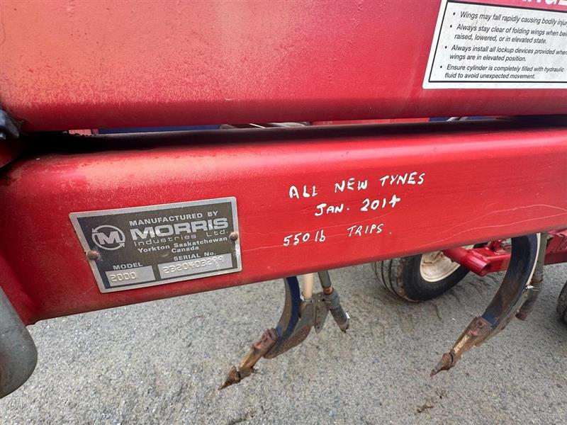 Photo 3. Morris Concept 2000 airseeder