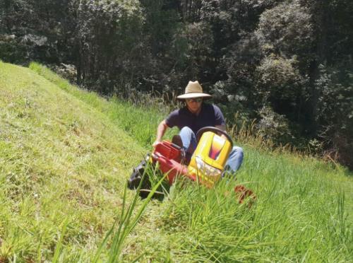 Photo 3. Razorback CMX2302 ride on mower