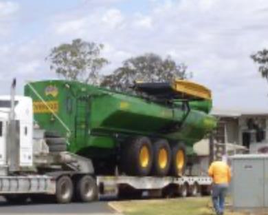 Photo 3. Oztec Grain Bin 12T