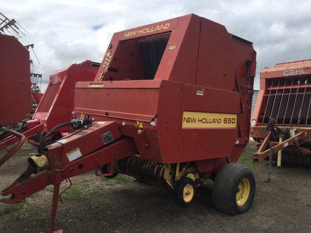 New Holland 650 NH 650 ROUND BALER Round Baler, Hay Silage Equip New ...