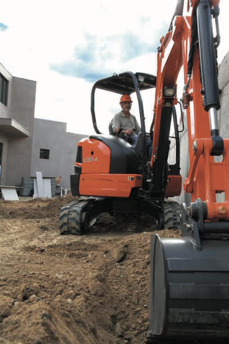 Photo 3. Kubota U35-4 excavator