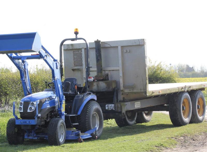 Photo 3. Solis 26HST Hydrostatic tractor