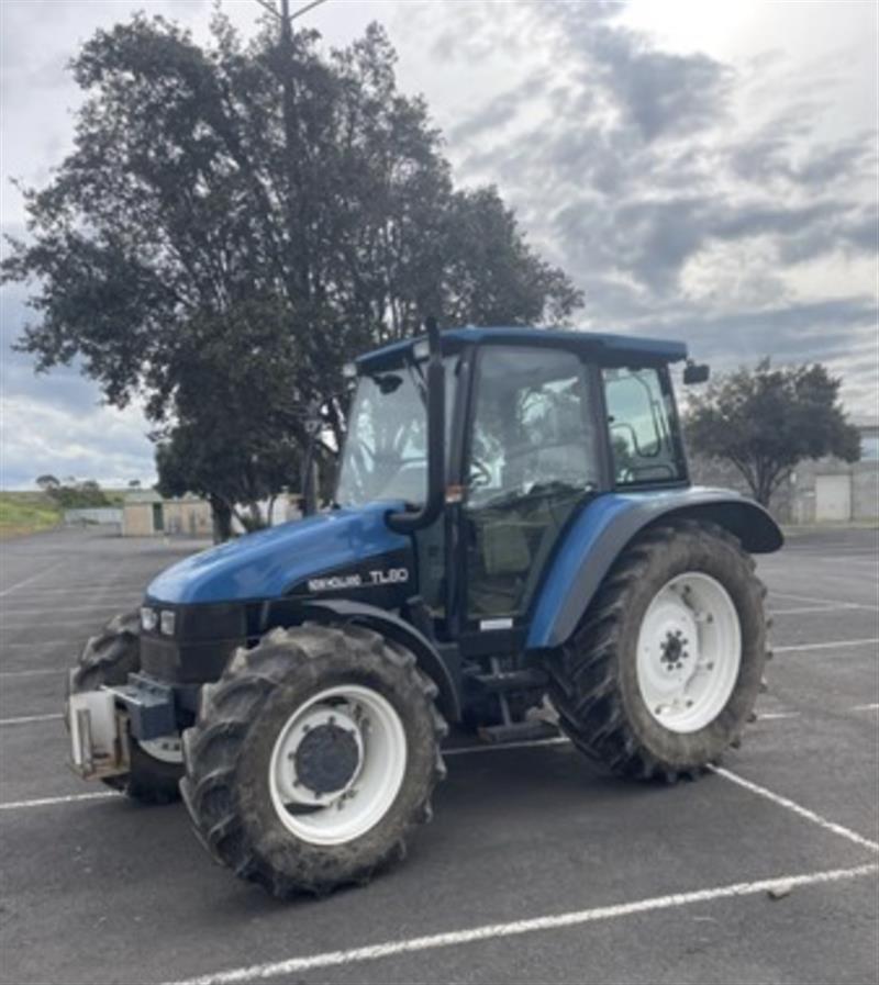Photo 3. New Holland TL80 tractor