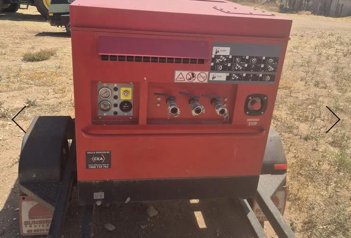 Photo 3. Chicago Pneumati T190 KD WUX portable compressor