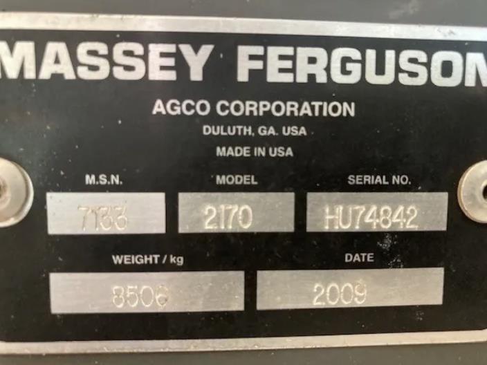 Photo 3. Massey Ferguson 2170 S Large square baler