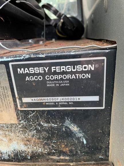 Photo 5. Massey Ferguson MF4609 tractor