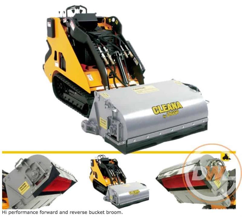 Digga Bucket Broom suit mini loader