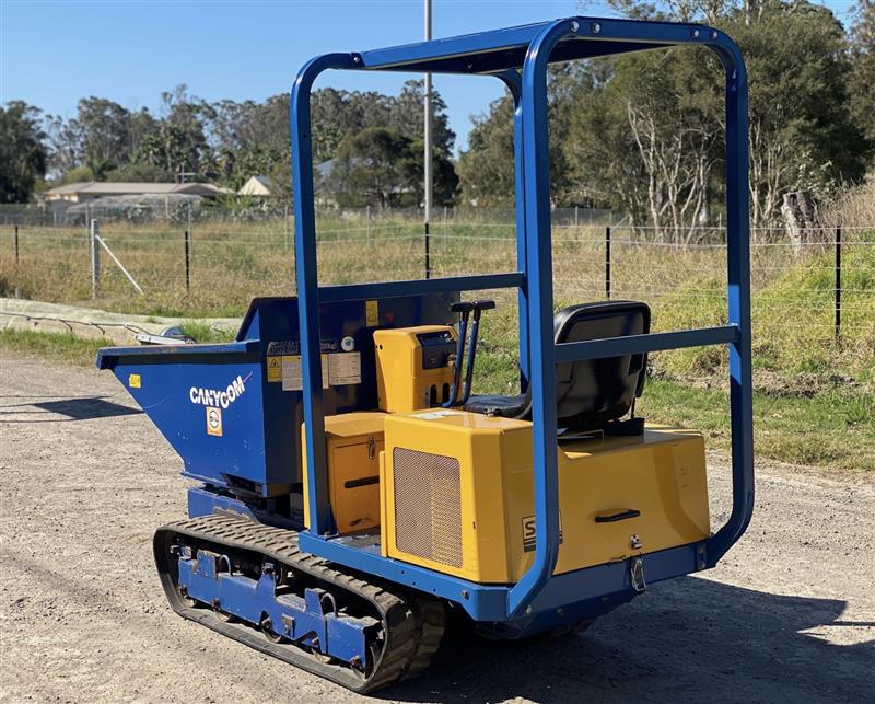 Photo 4. Canycom S100 1T tracked diesel dumper dump truck