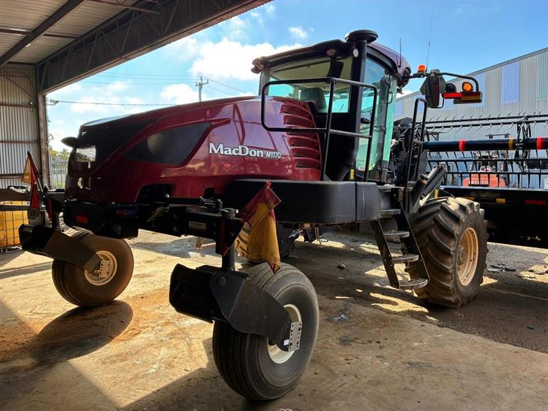 Photo 2. Macdon M1170 windrower