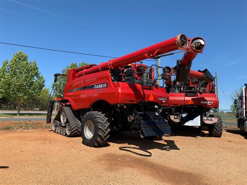 Photo 2. Case IH 8240 combine harvester