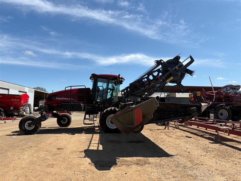 Photo 3. MacDon M1170 windrower