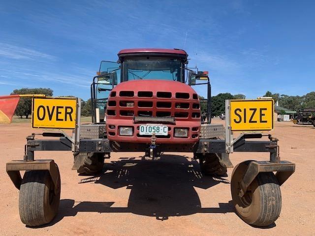 Photo 3. MacDon M200 40ft windrower