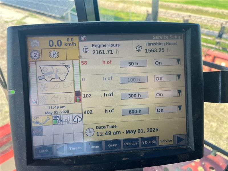 Photo 2. Case IH 7250 combine harvester