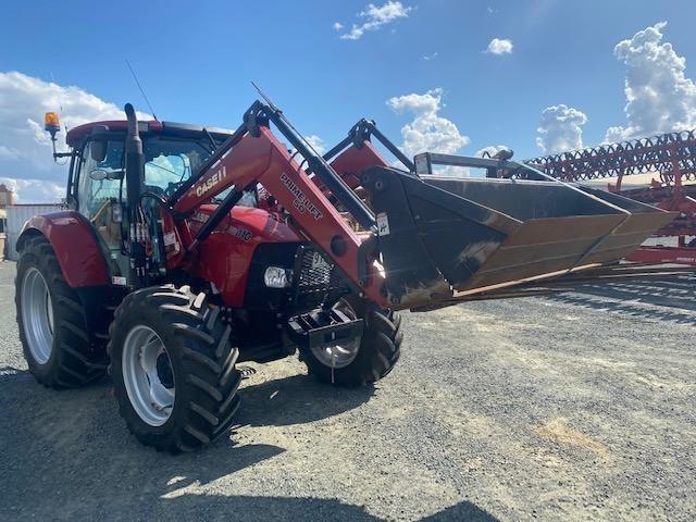 Photo 2. Case IH Maxxum 110 tractor