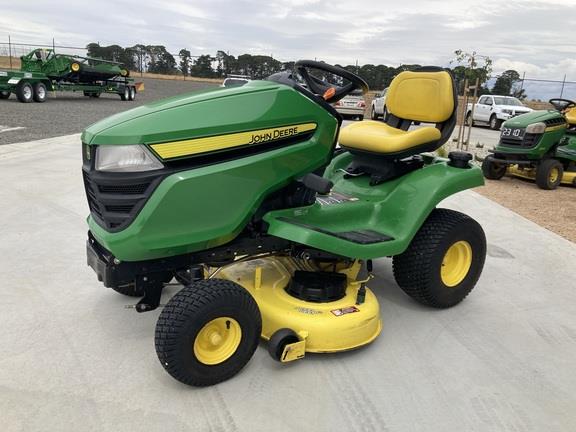 Photo 2. John Deere X350 lawn mower