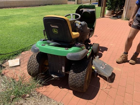 Photo 2. John Deere LA145 lawn mower