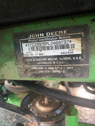 Photo 5. John Deere Z997R Mower Zero Turn