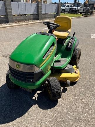 Photo 2. John Deere LA145 ride on mower