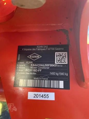 Photo 5. KUHN FC3115D-FF