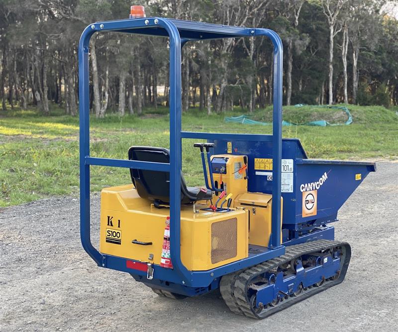 Photo 5. Canycom S100 1T tracked diesel dumper dump truck