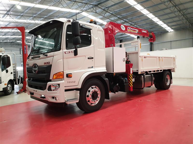 Photo 5. Hino GH 1828-500 Series Crane Truck