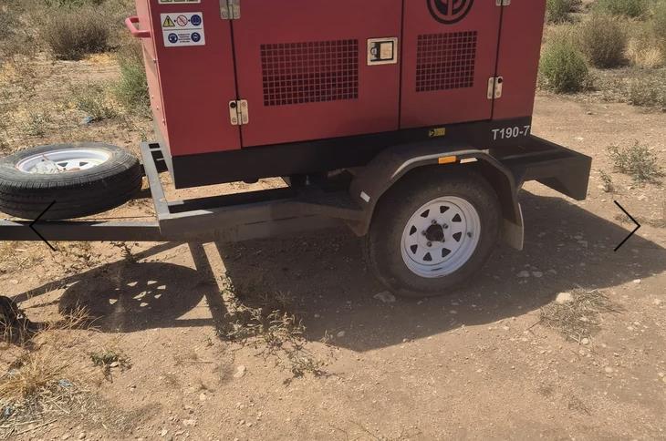 Photo 5. Chicago Pneumati T190 KD WUX portable compressor