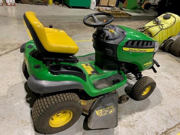 Photo 3. John Deere D110 ride on mower