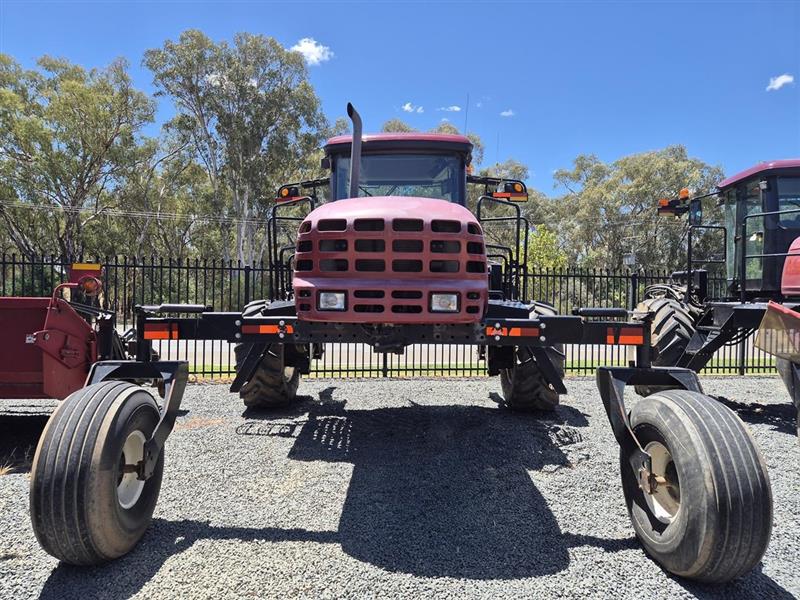 Photo 3. MacDon M155 windrower