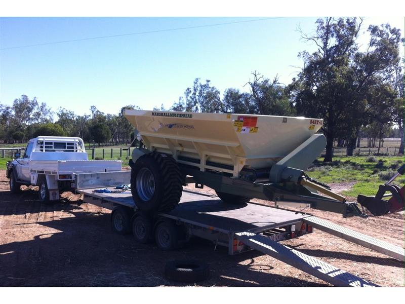 Photo 2. Marshall 945 spreader