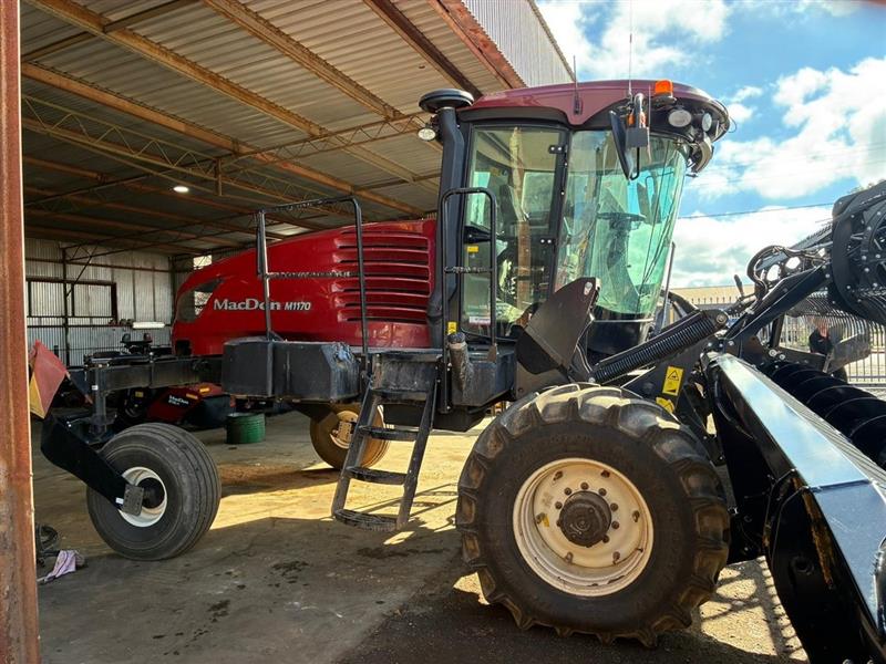Photo 5. Macdon M1170 windrower
