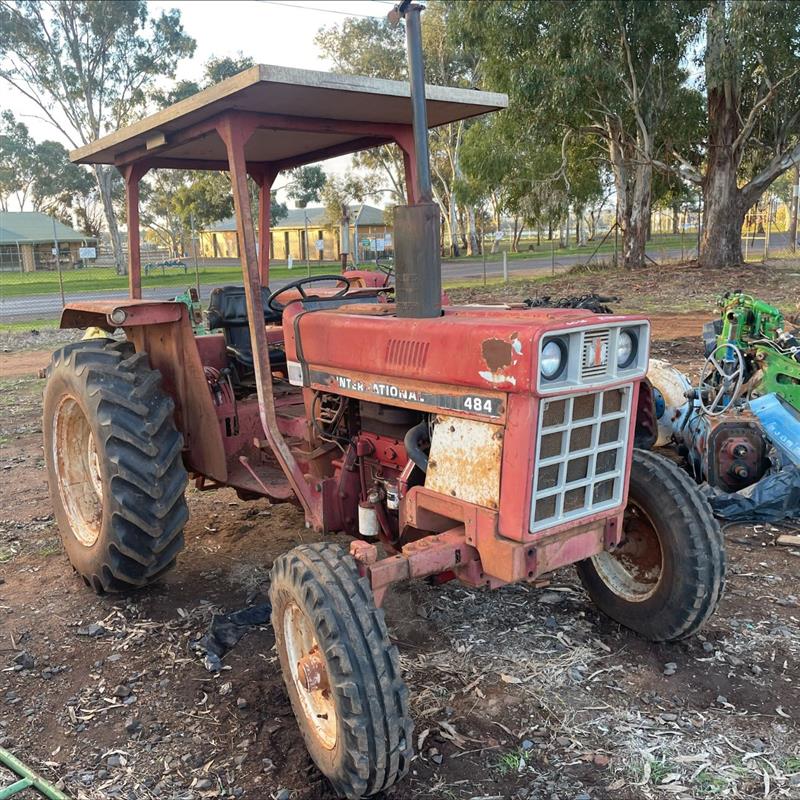 Photo 2. International 484 Tractor