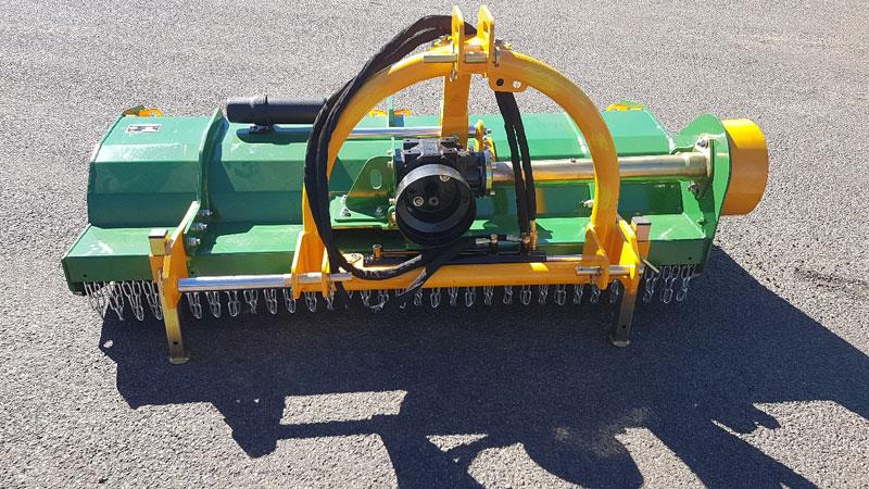 Agking 2000 side-shift flail mower