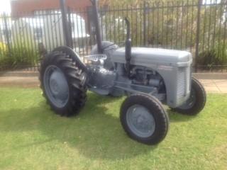 Grey Fergie TEA Petrol 2wd tractor