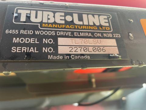 Photo 4. Tube-Line TL70 PLATINUM LSV bale wrapper