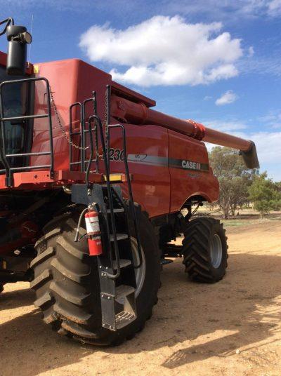 Photo 3. Case IH 7230 combine harvester