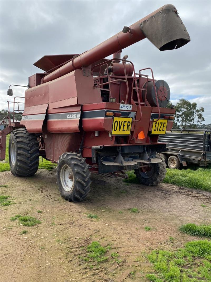 Photo 3. Case IH 2188, 1020 & trailer package combine harvester