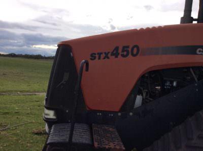 Photo 5. Case IH STX450 tracked tractor
