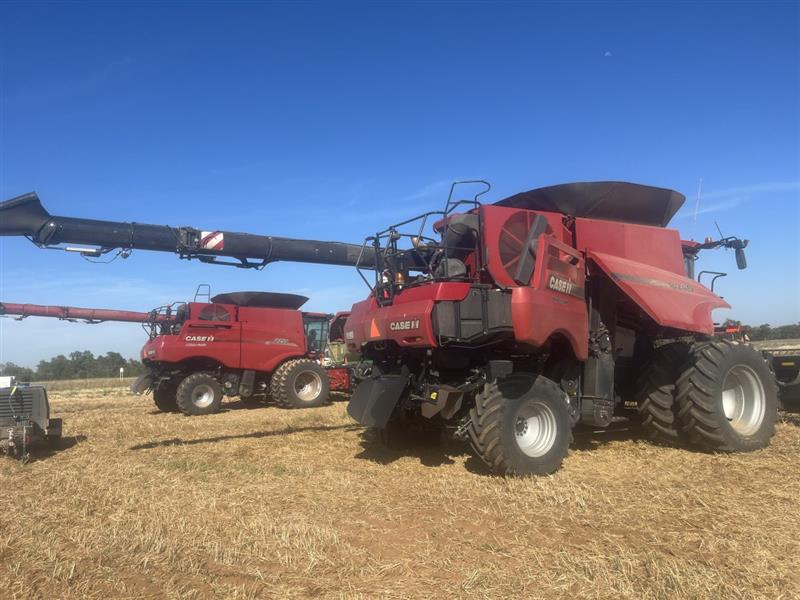 Photo 3. Case IH 8240 combine harvester