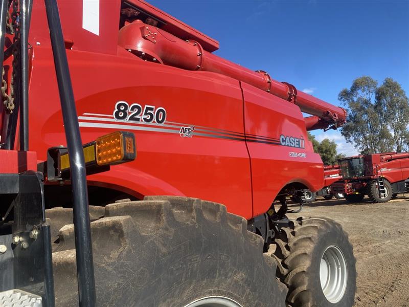 Photo 3. Case IH 8250 combine harvester