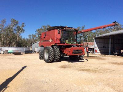 Photo 2. Case IH 7240 combine harvester