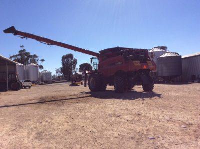 Photo 4. Case IH 7240 combine harvester