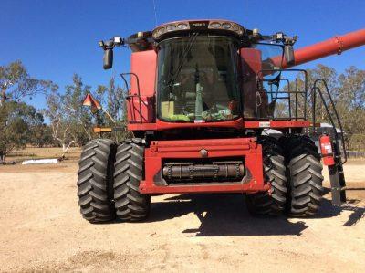 Photo 5. Case IH 7240 combine harvester