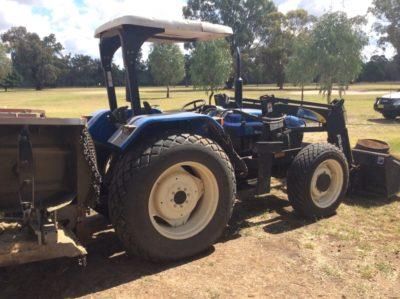 Photo 5. New Holland TT75 tractor